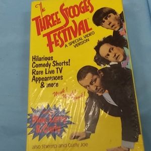 VHS The Three Stooges Festival